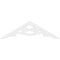 Ekena Millwork Pitch Robin Architectural Grade PVC Gable Pediment, 36"W x 10 1/2"H x 1"P (7/12) GPP036X011X100ROB - alternate 3